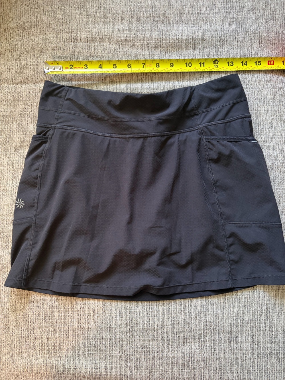 Athleta Black Athletic Skort